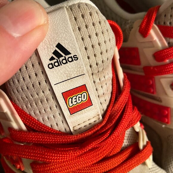 LEGO x Adidas Originals UltraBoost 21 J 'Color Pack - Red' - Size 3.5 - Picture 10 of 10